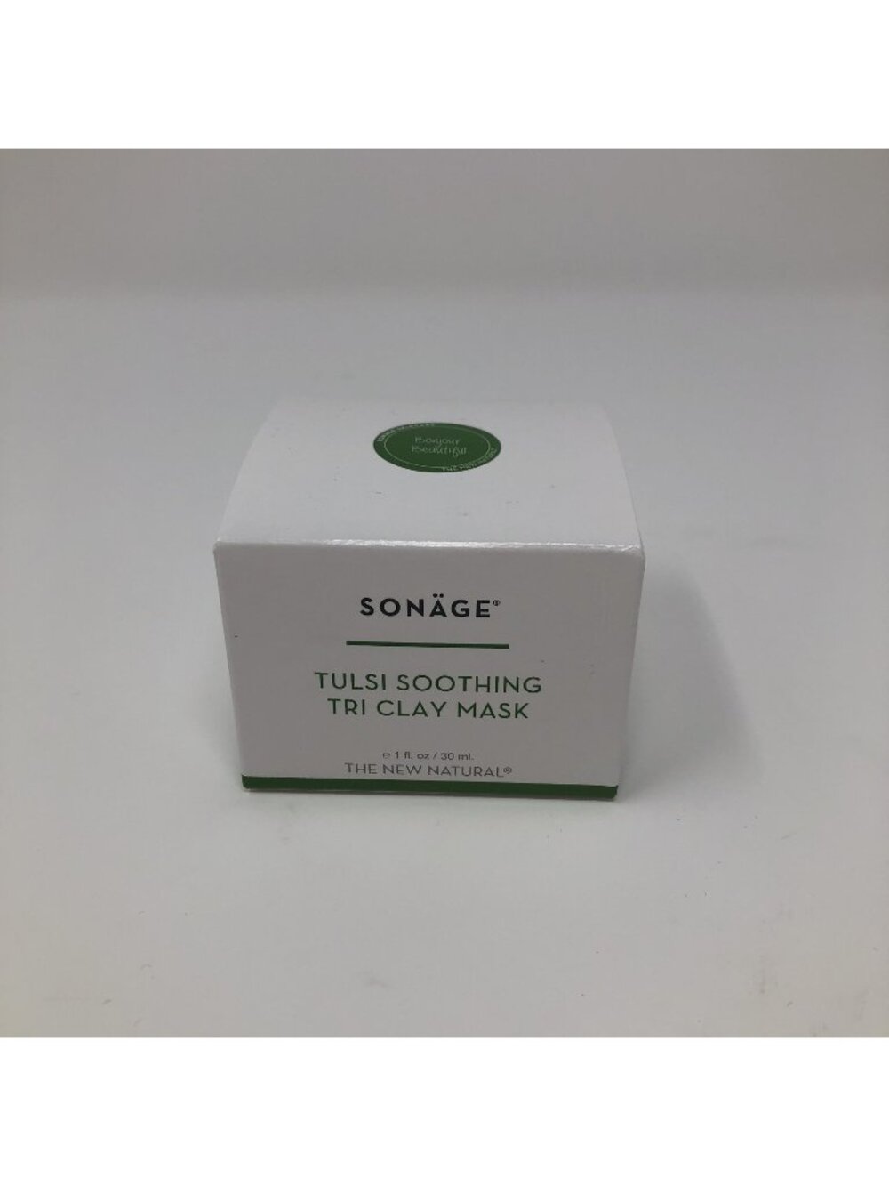 Sonage Tulsi Soothing Tri Clay Mask 1 oz / 30 ml NEW